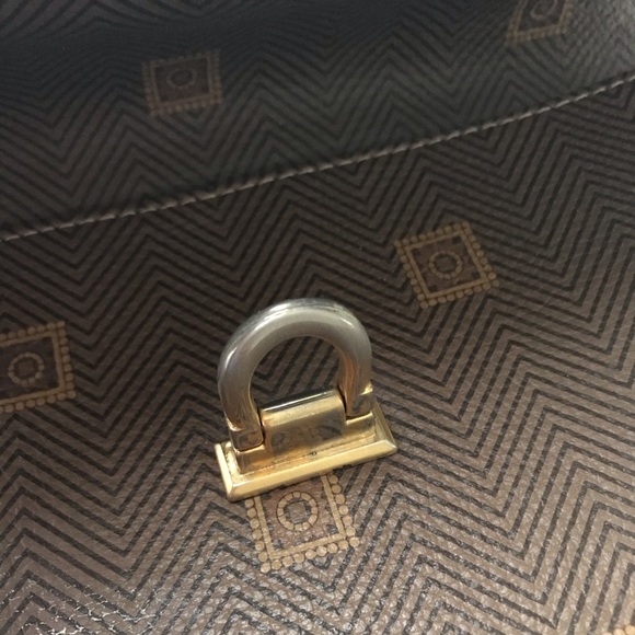 Vintage LOVERS leather top handle satchel Texier vintage bag - Picture 7 of 16